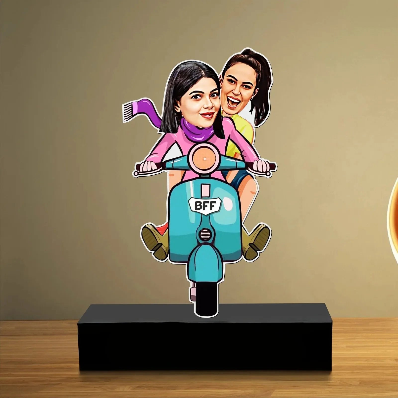 Gift for BFF - Personalized Caricature