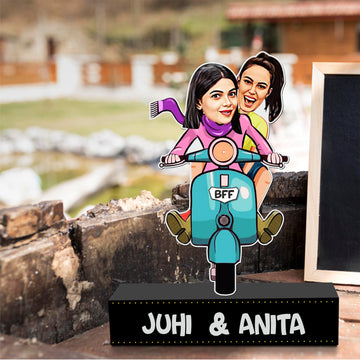 Gift for BFF - Personalized Caricature