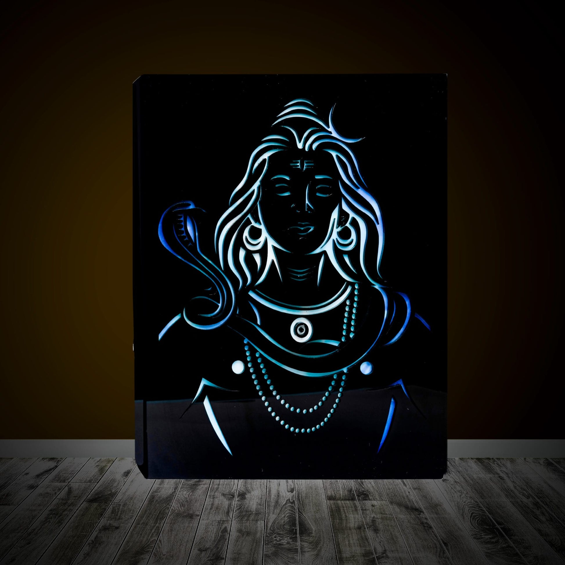 Acrylic Name plate with tree design