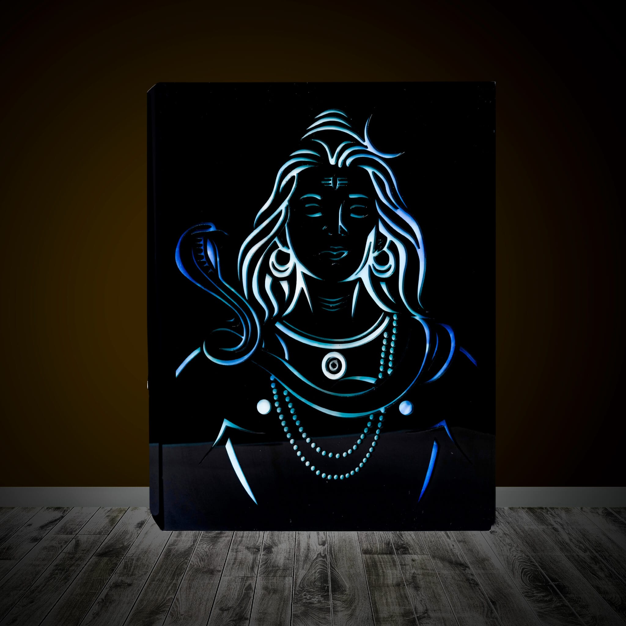 Acrylic Name plate with tree design