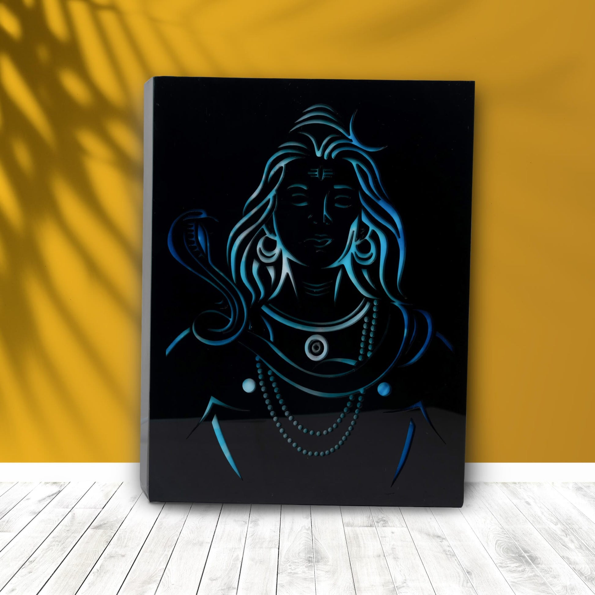 Acrylic Name plate with tree design