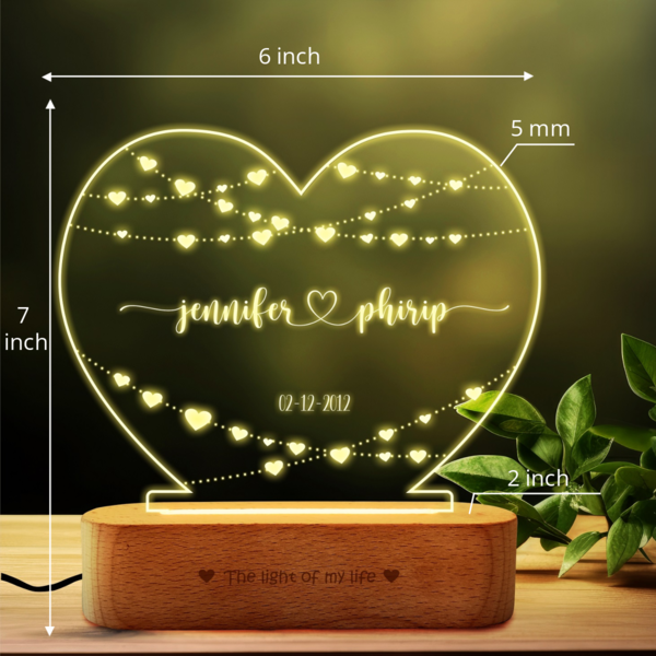 Festival Of Love Lamp - Personalized wedding gift