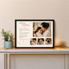 Letter to Mom – Personalized Photo Frame (10x16 Inch)