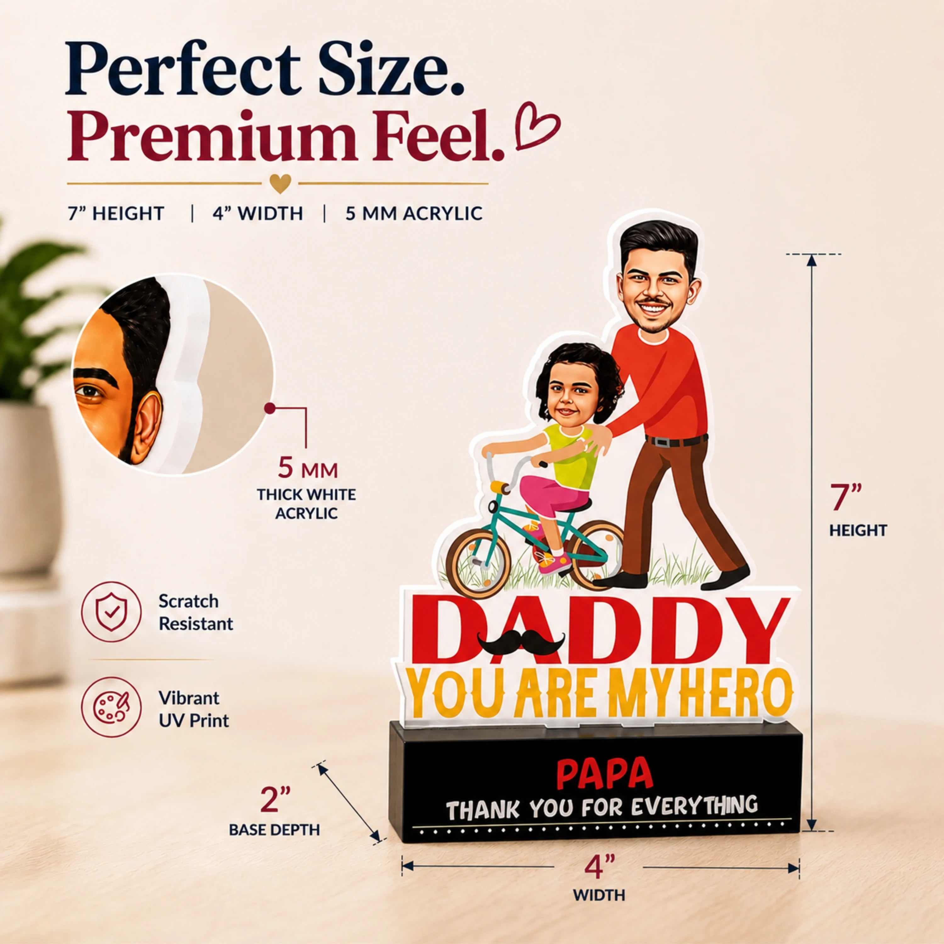 Dad's Life Lessons: My Hero Standee