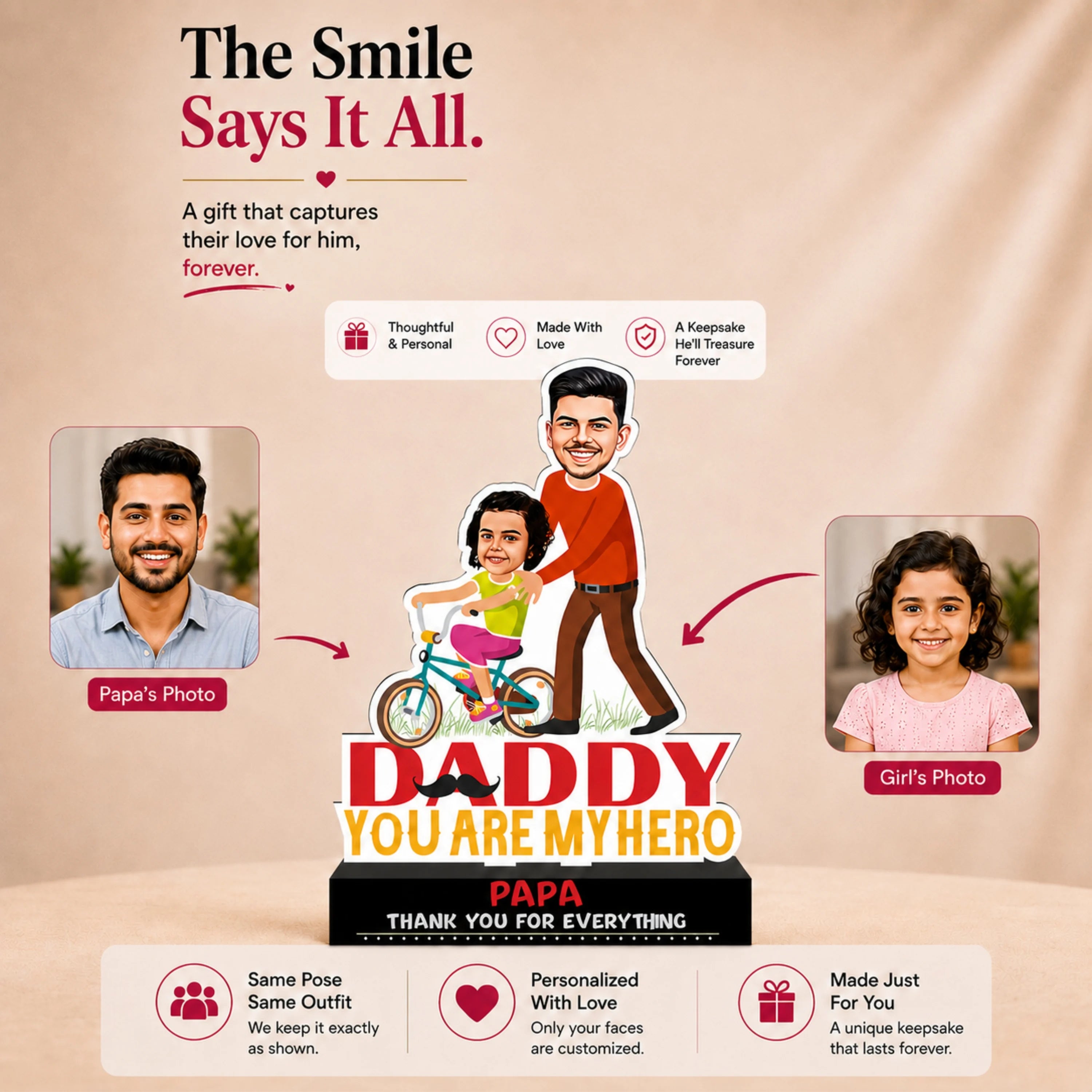 Dad's Life Lessons: My Hero Standee
