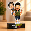 Fun Loving Dad Photo Caricature