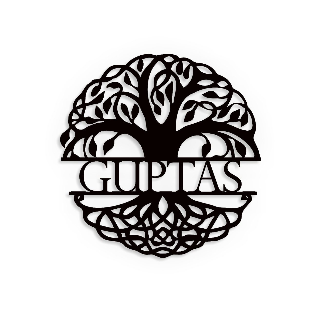 Tree Name plate for home