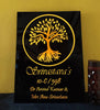 Golden Tree - LED Name Plate for home