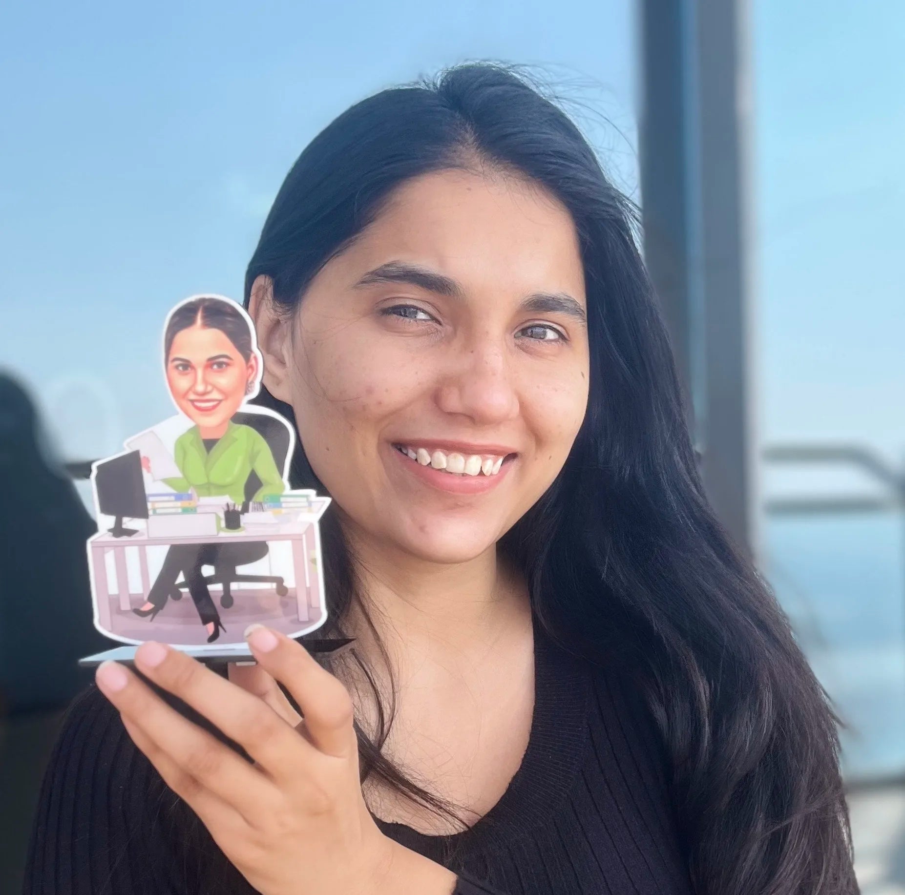 Personalized Farewell Gift – Custom Caricature for Colleague, Boss, or Friend