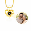 My World, With Me- Personalized Photo Necklace for Mom | Hidden Picture Projection Necklace | Gift for Mom from Kids | Custom Photo Jewellery
