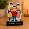 Strongest Daddy – Photo Caricature for Dad (4 - Kids)