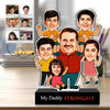 Strongest Daddy – Photo Caricature for Dad (5 - Kids)