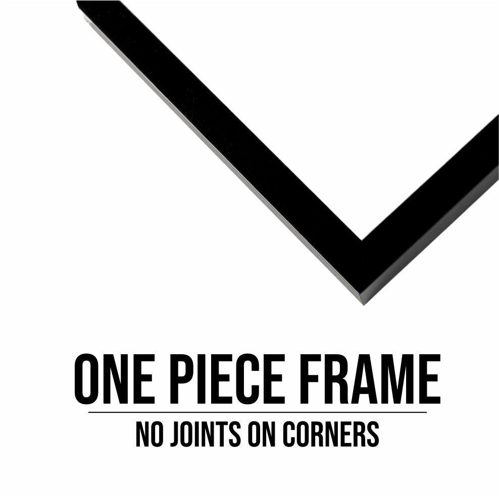 Led photo frame with no joint. single piece design