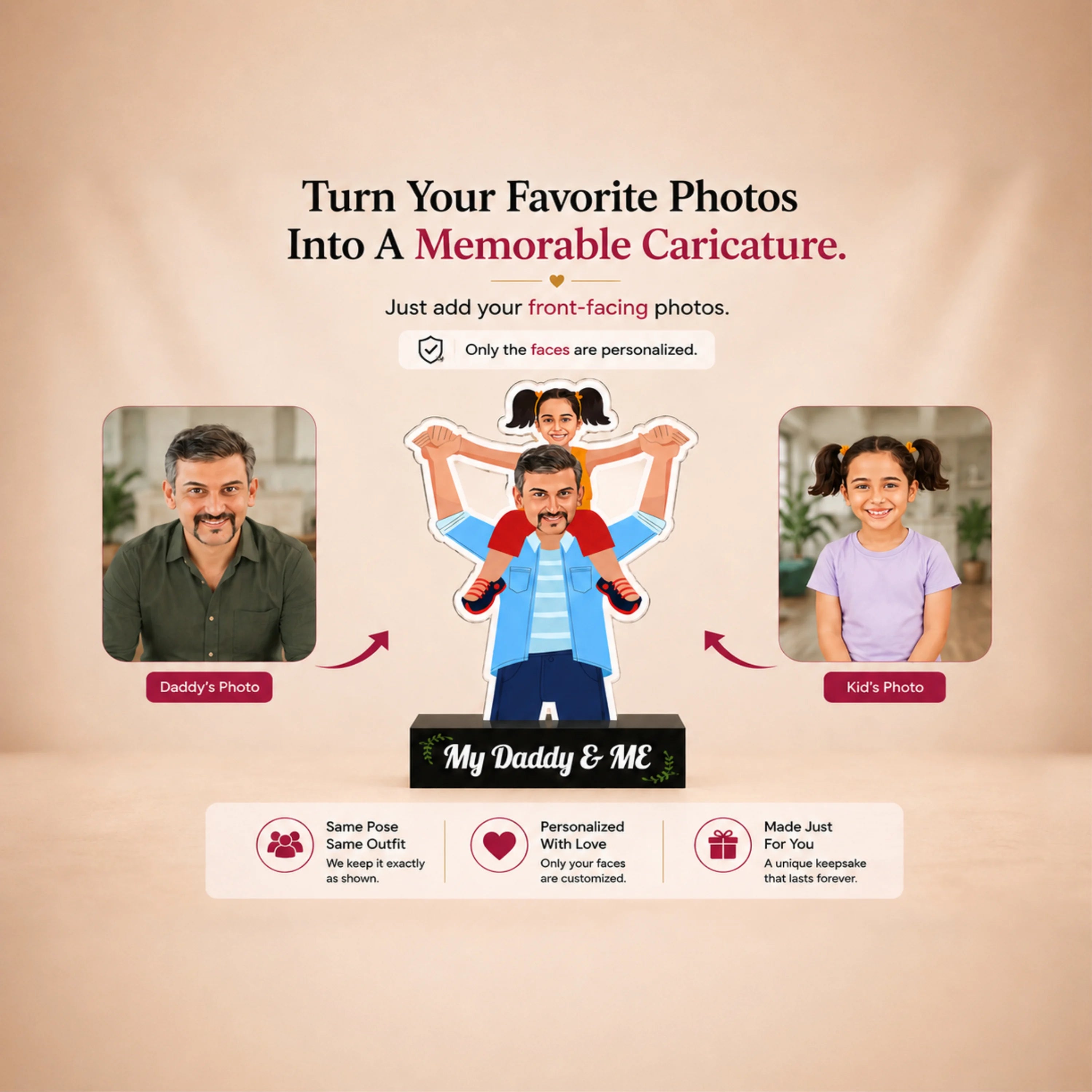 Papa's Shoulder Parade - Gift for Papa