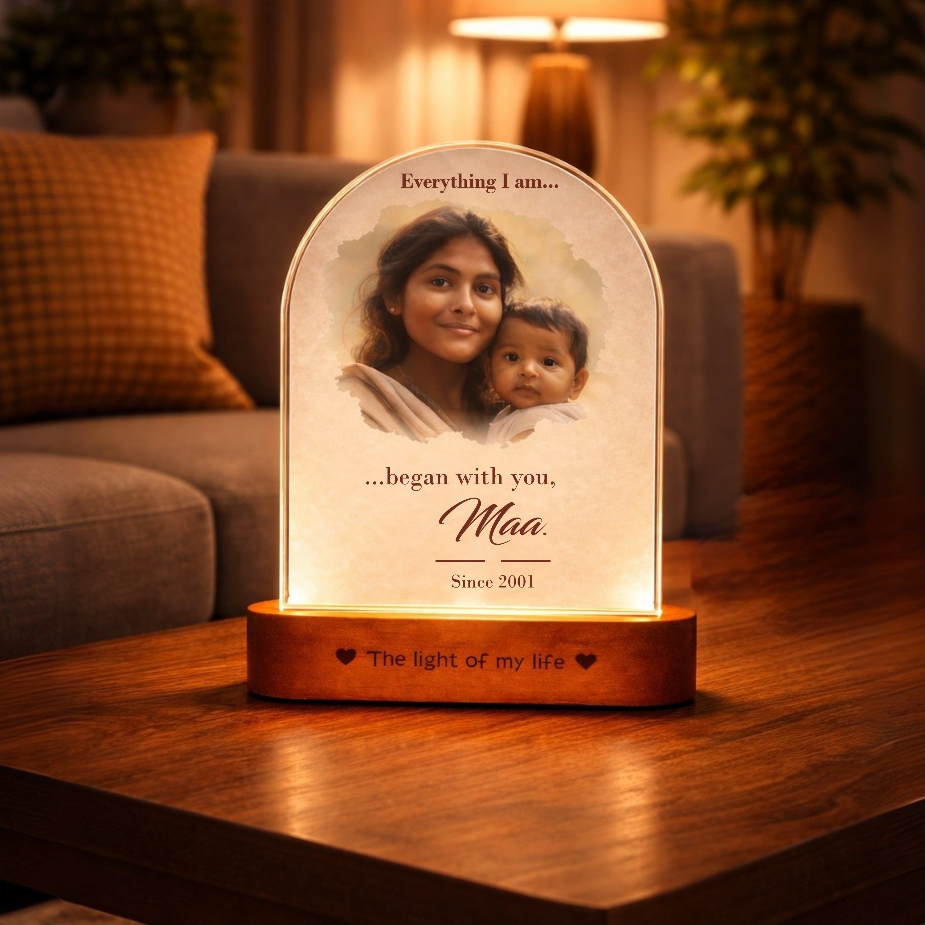 Custom Photo Lamp for Mom – Where I Began