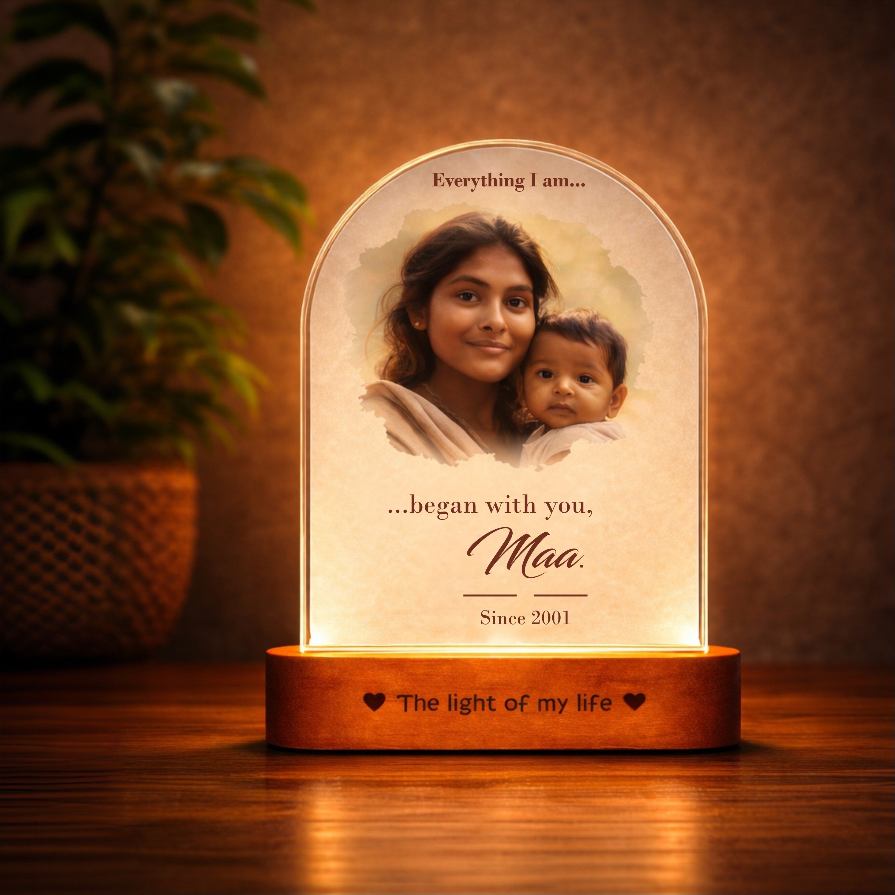 Custom Photo Lamp for Mom – Where I Began