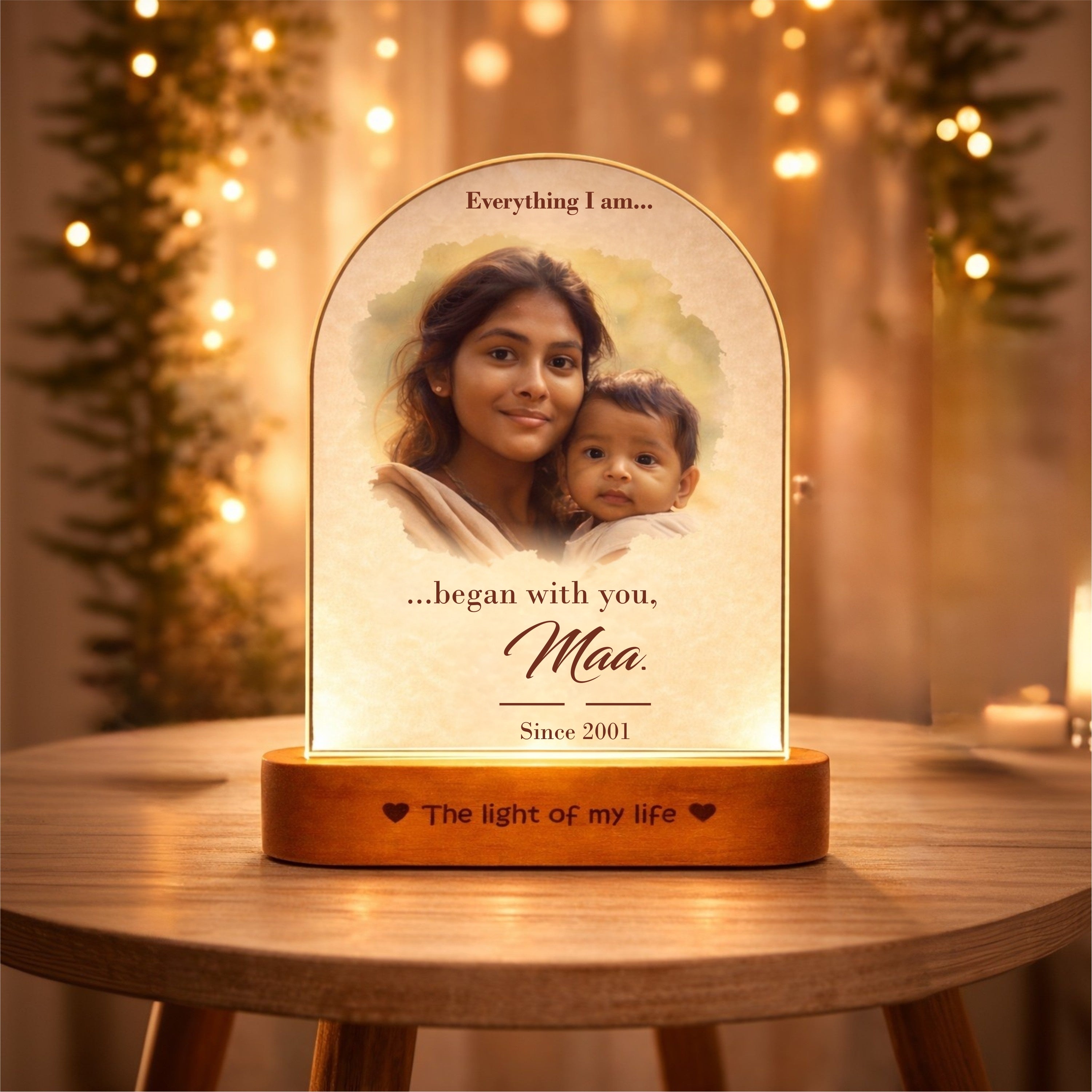 Custom Photo Lamp for Mom – Where I Began