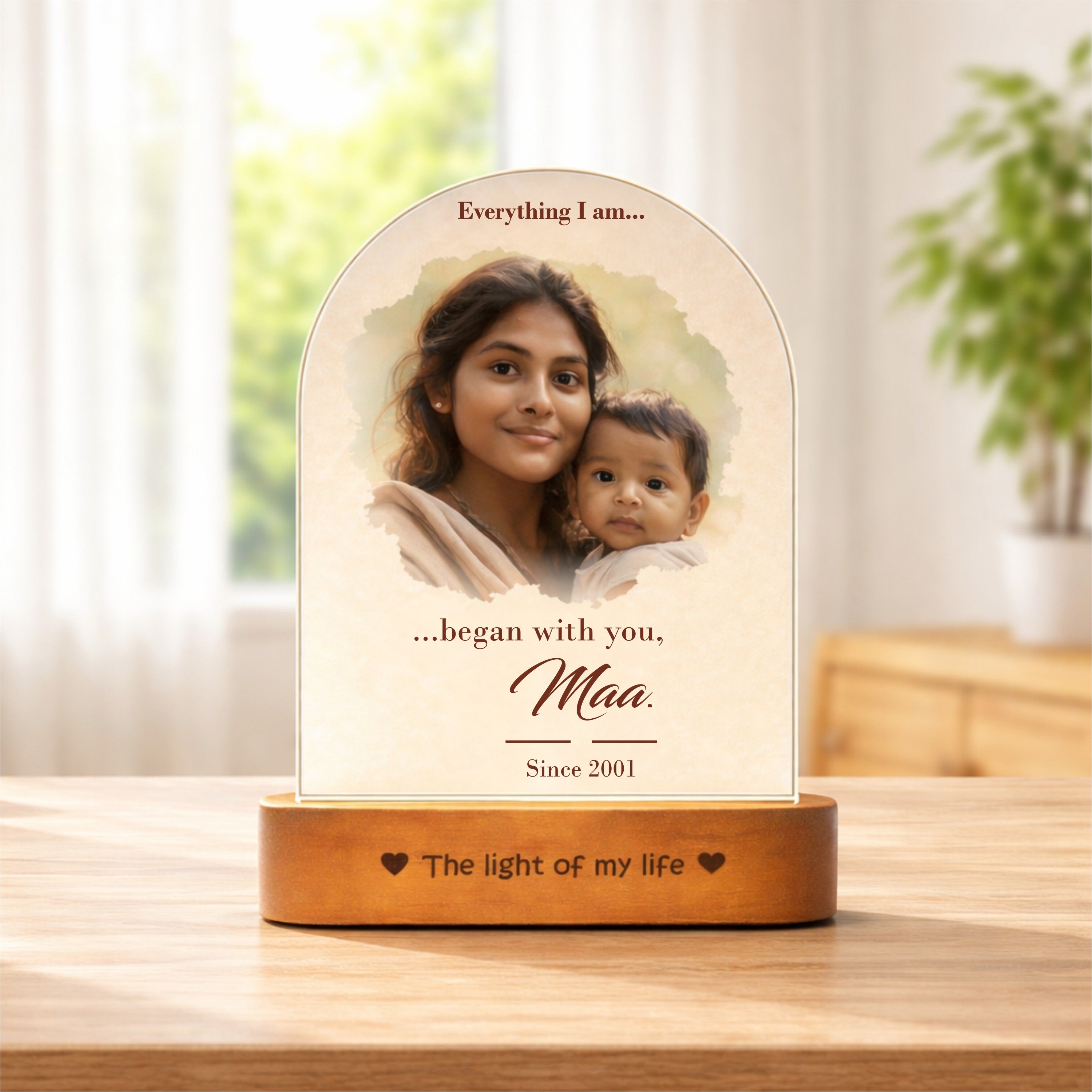 Custom Photo Lamp for Mom – Where I Began
