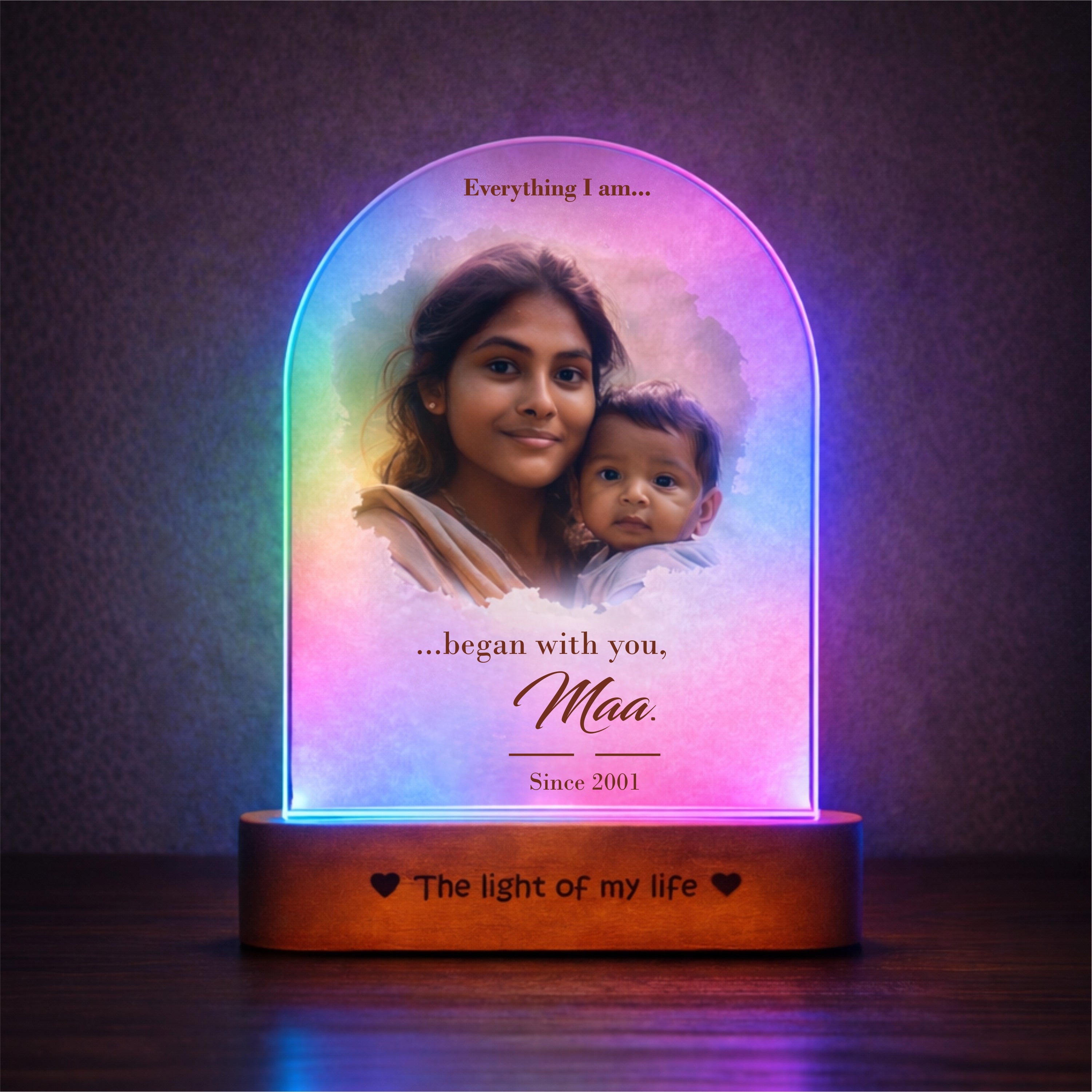 Custom Photo Lamp for Mom – Where I Began