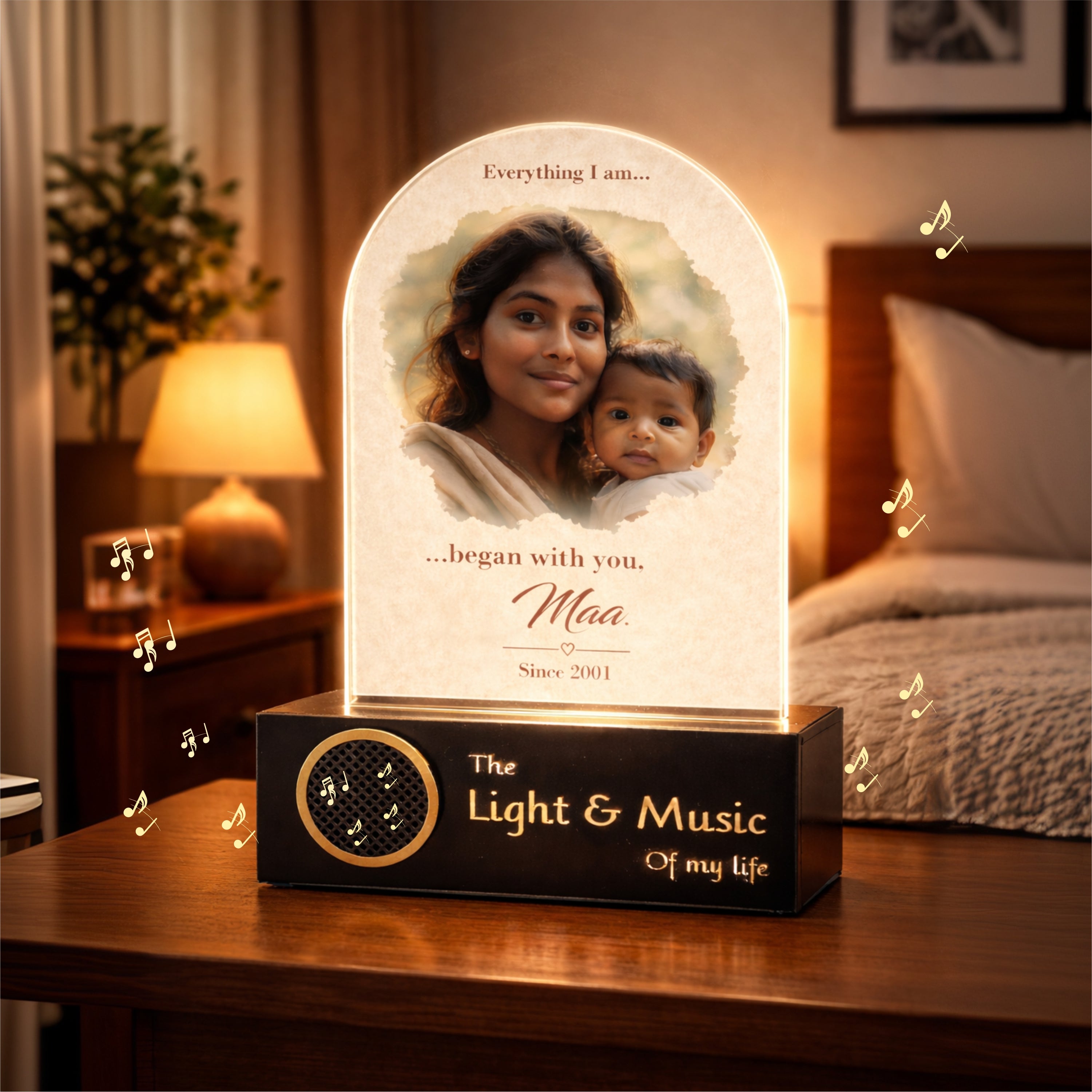 Custom Photo Lamp for Mom – Where I Began