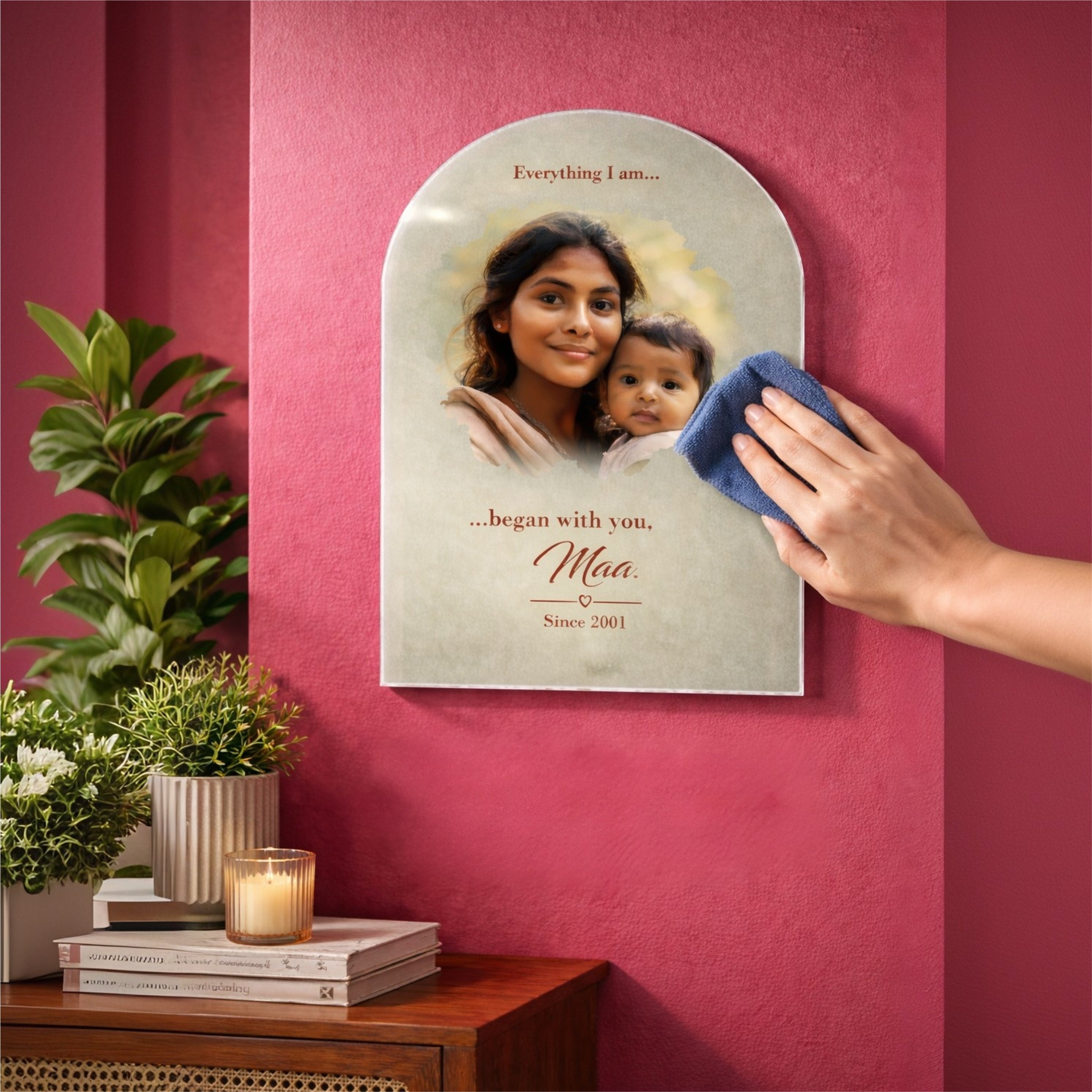 Personalized Photo Frame for Mom – The First Home
