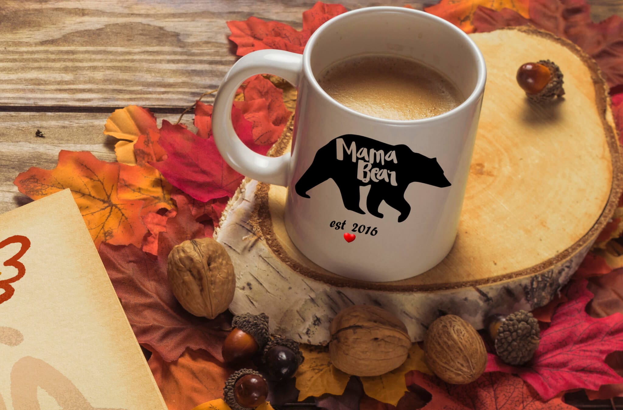 Mama bear personalized cup