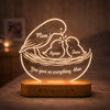 Mumma’s Nest – “You Gave Us Everything” Personalized Lamp for Mom | Gift for Mom from Kids | Custom Name LED Lamp