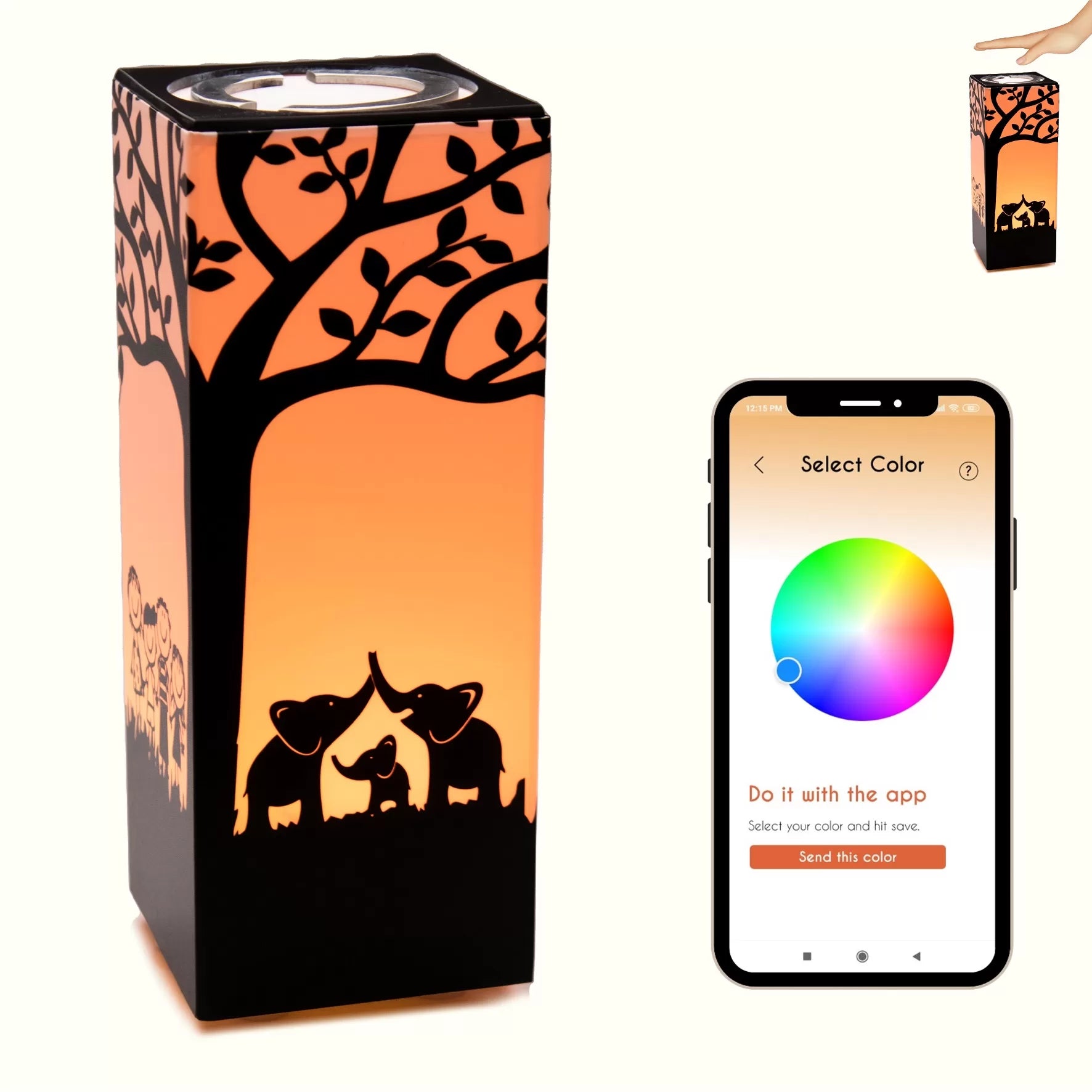 Telepathy lamps - Under one Tree