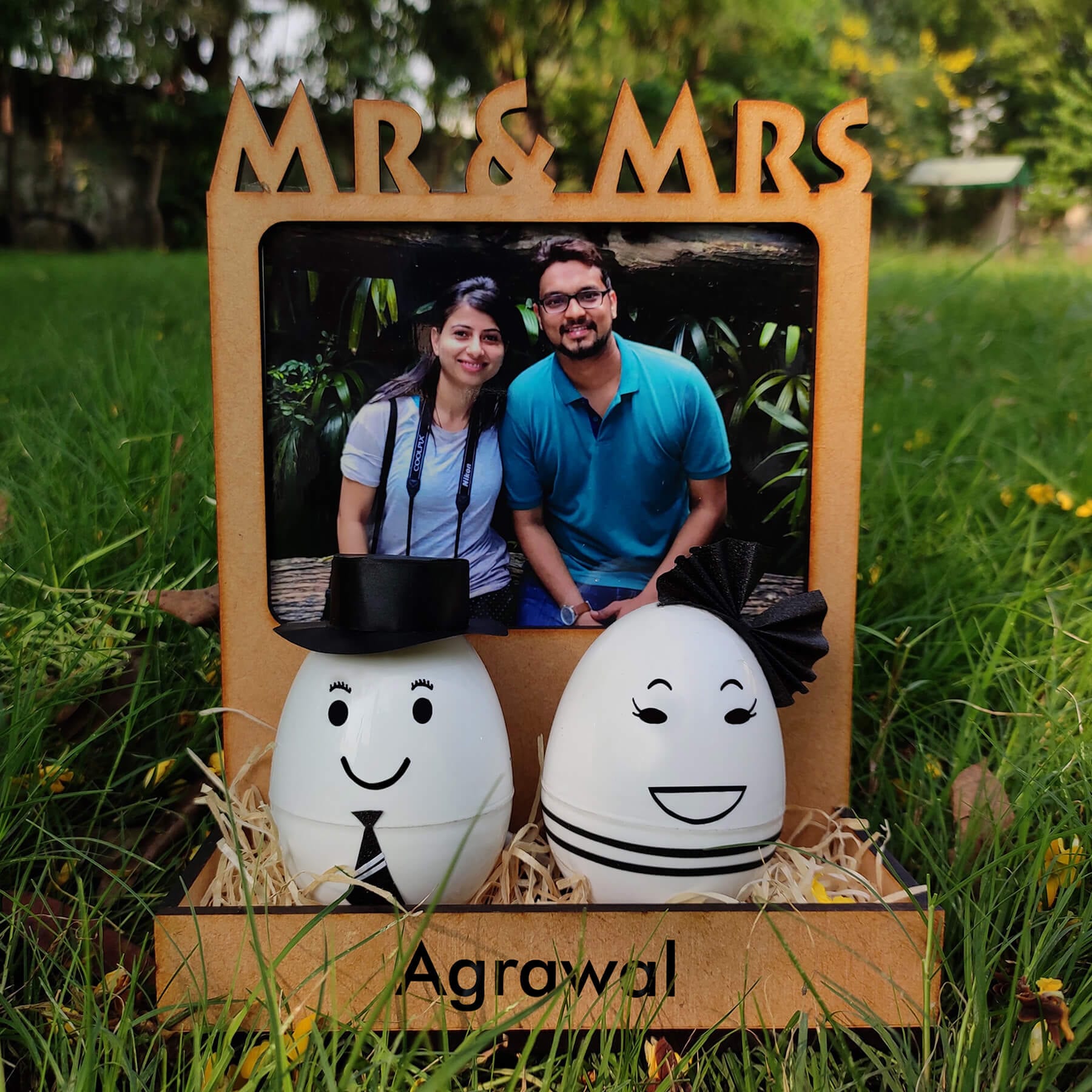 Happy Marriage Couple lamp