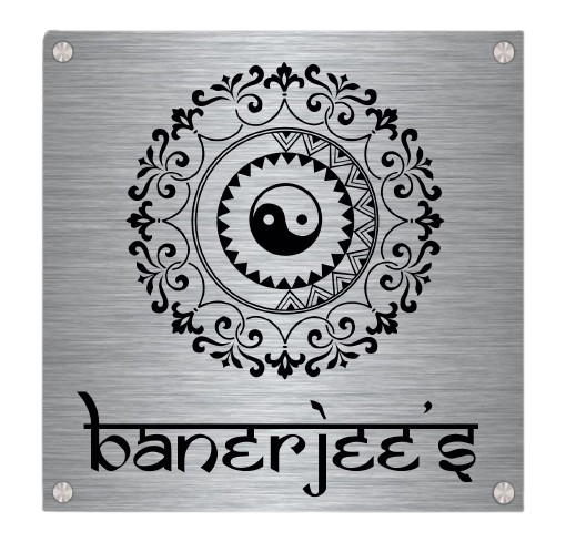 Harmony Mandala - Stainless Steel Name Plate. - 8 x 8 inch