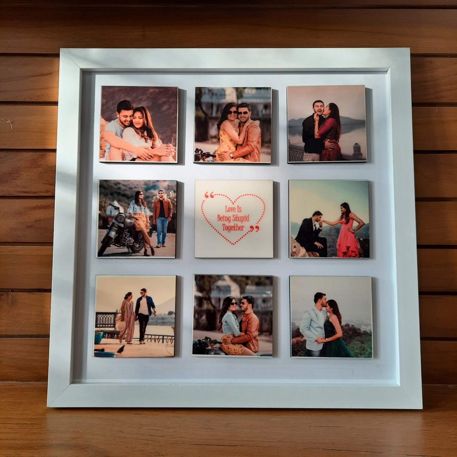 Stupid Love Photo Frame
