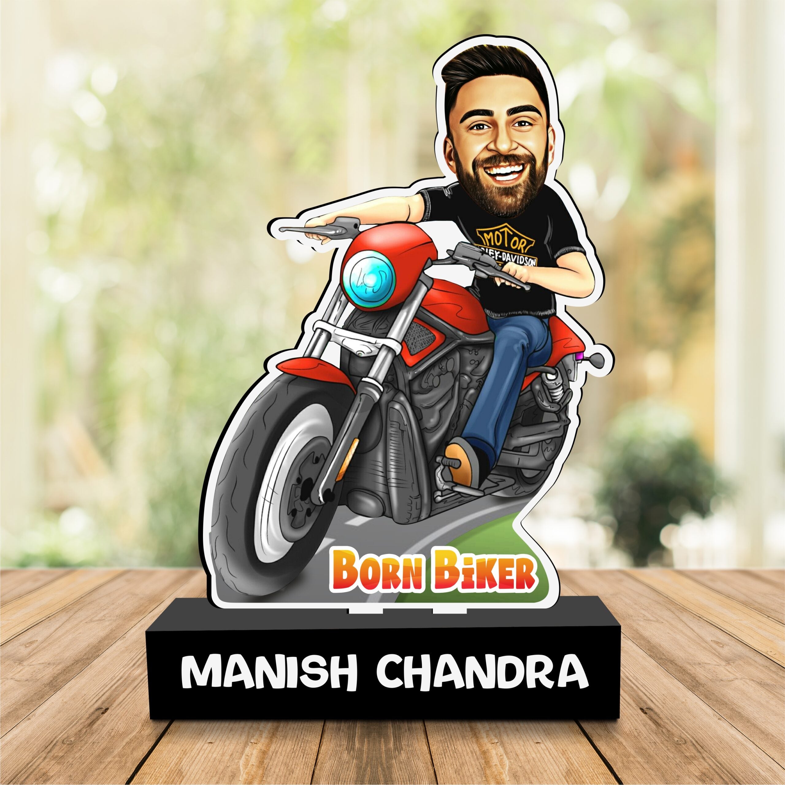 Cruiser Caricature: Ride in Style!