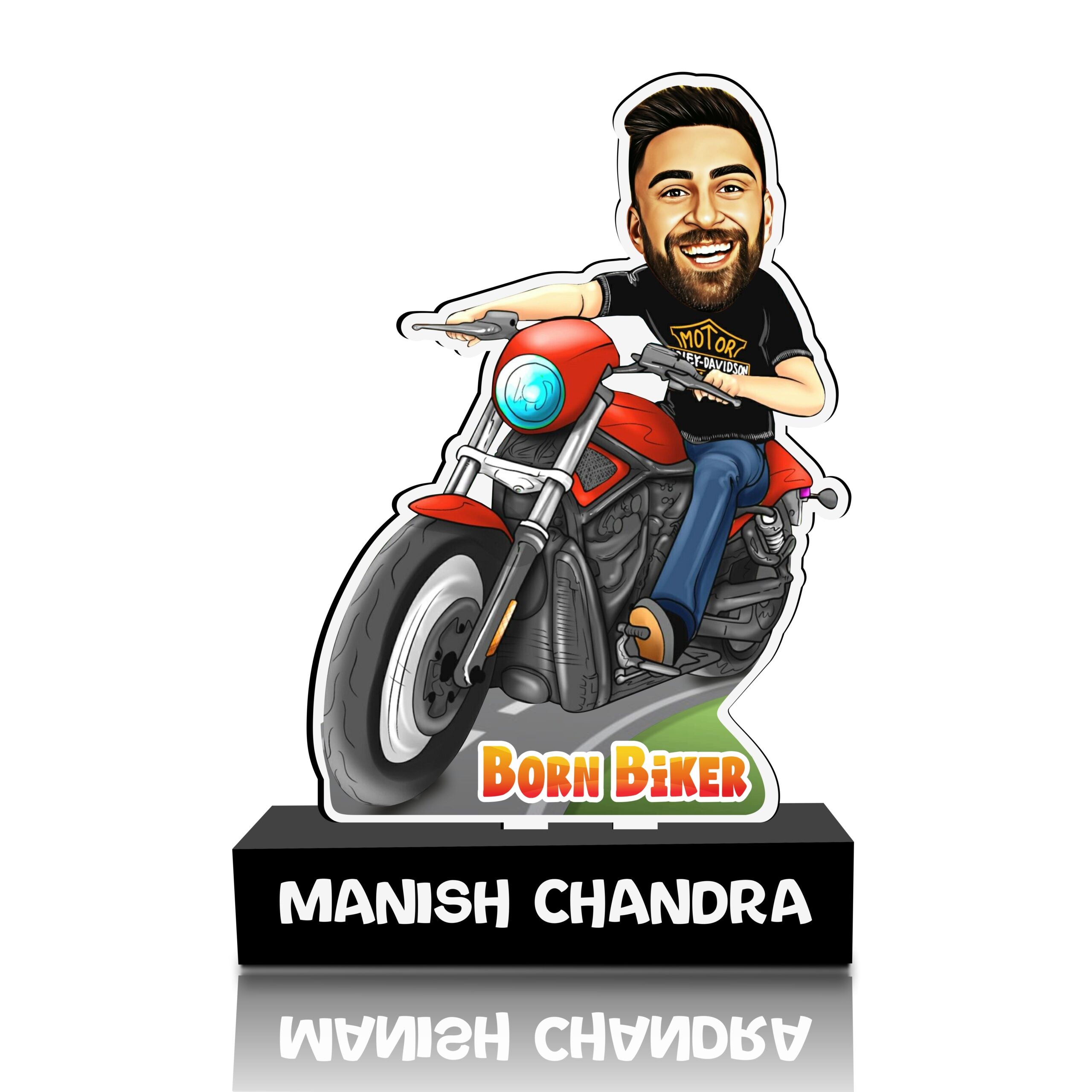 Cruiser Caricature: Ride in Style!