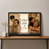 Then & Now Personalized Photo Frame for Dad