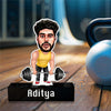 Gift for Fitness freak - Personalized Gym caricature