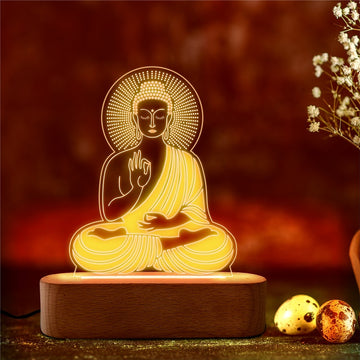 Buddha lamp - decor lamp for night light