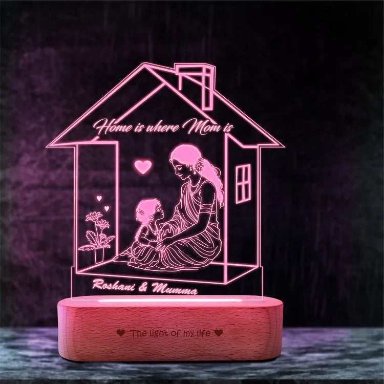 The Heart of Every Home – Customized Gift for Mom