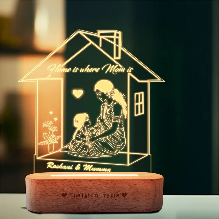 The Heart of Every Home – Customized Gift for Mom