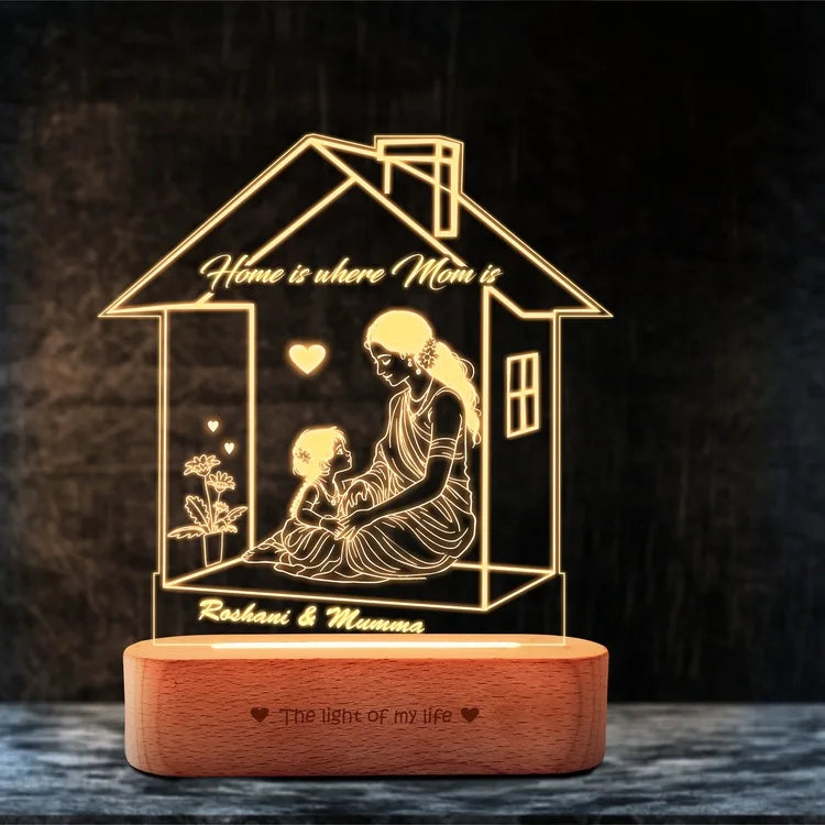 The Heart of Every Home – Customized Gift for Mom