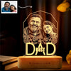 Best Father’s Day Gift – Custom Engraved Acrylic Lamp with Photo & 