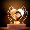 Heartfelt Gift for Dad – Personalized LED Lamp with Photo