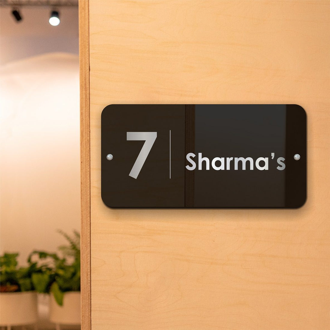 name plate for house