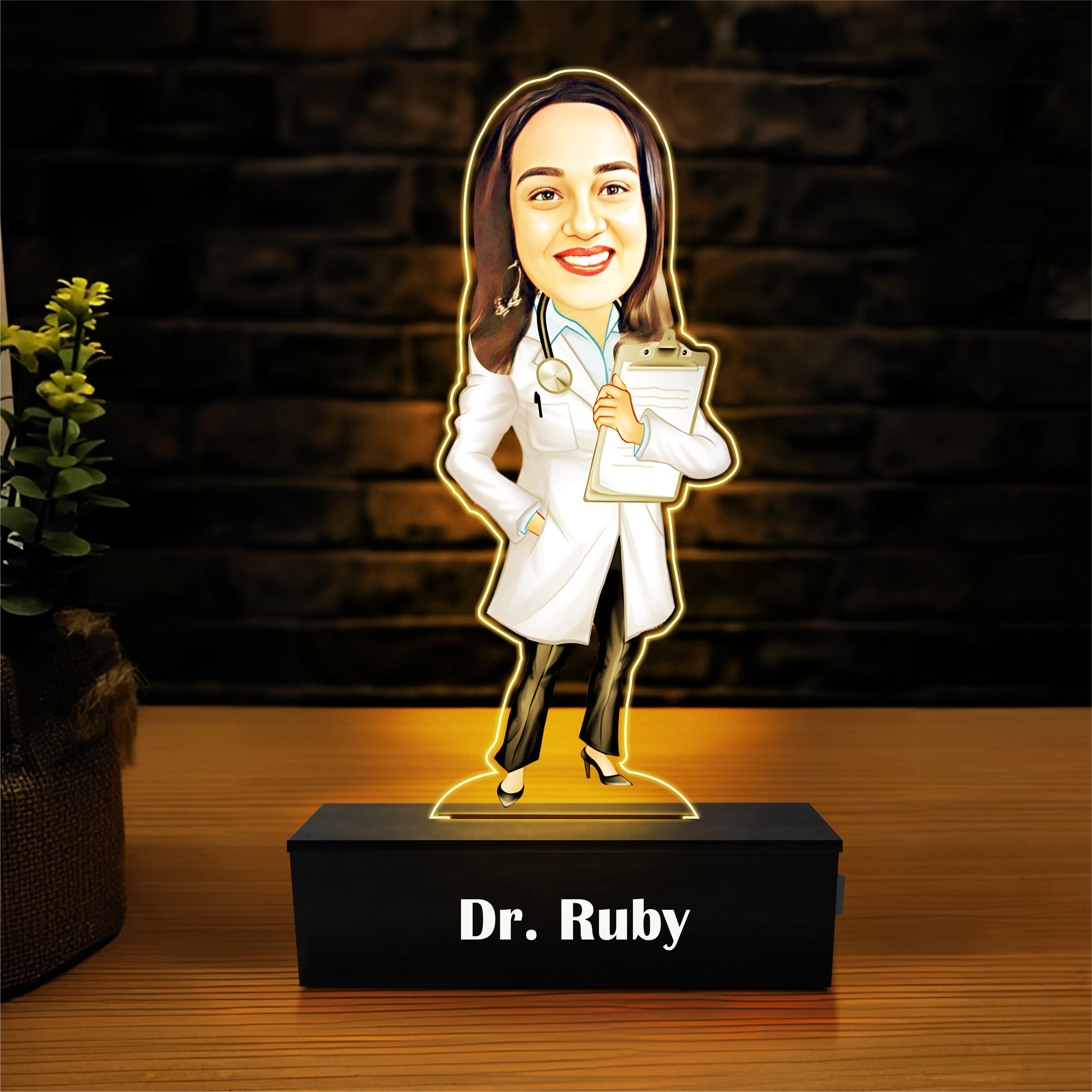 World's best doctor standee