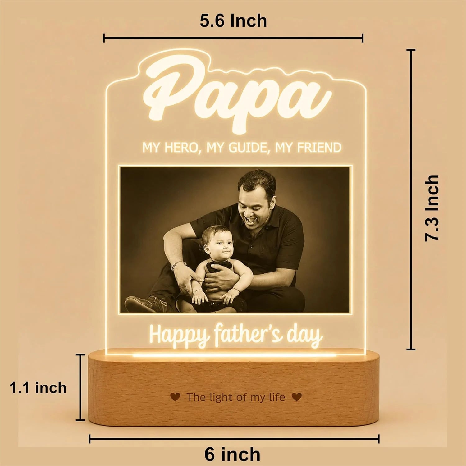 Papa's Shining Star: A Bright Gift For Father's Day