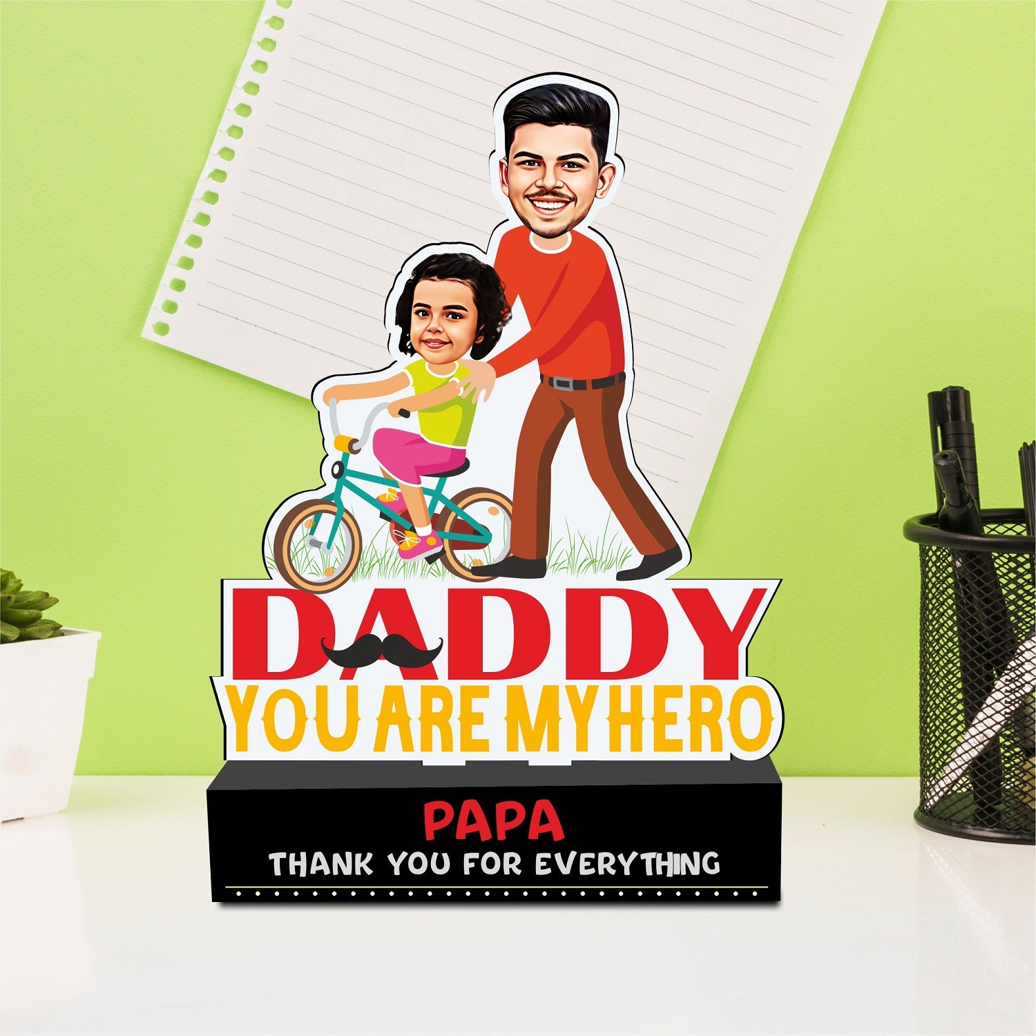 Dad's Life Lessons: My Hero Standee