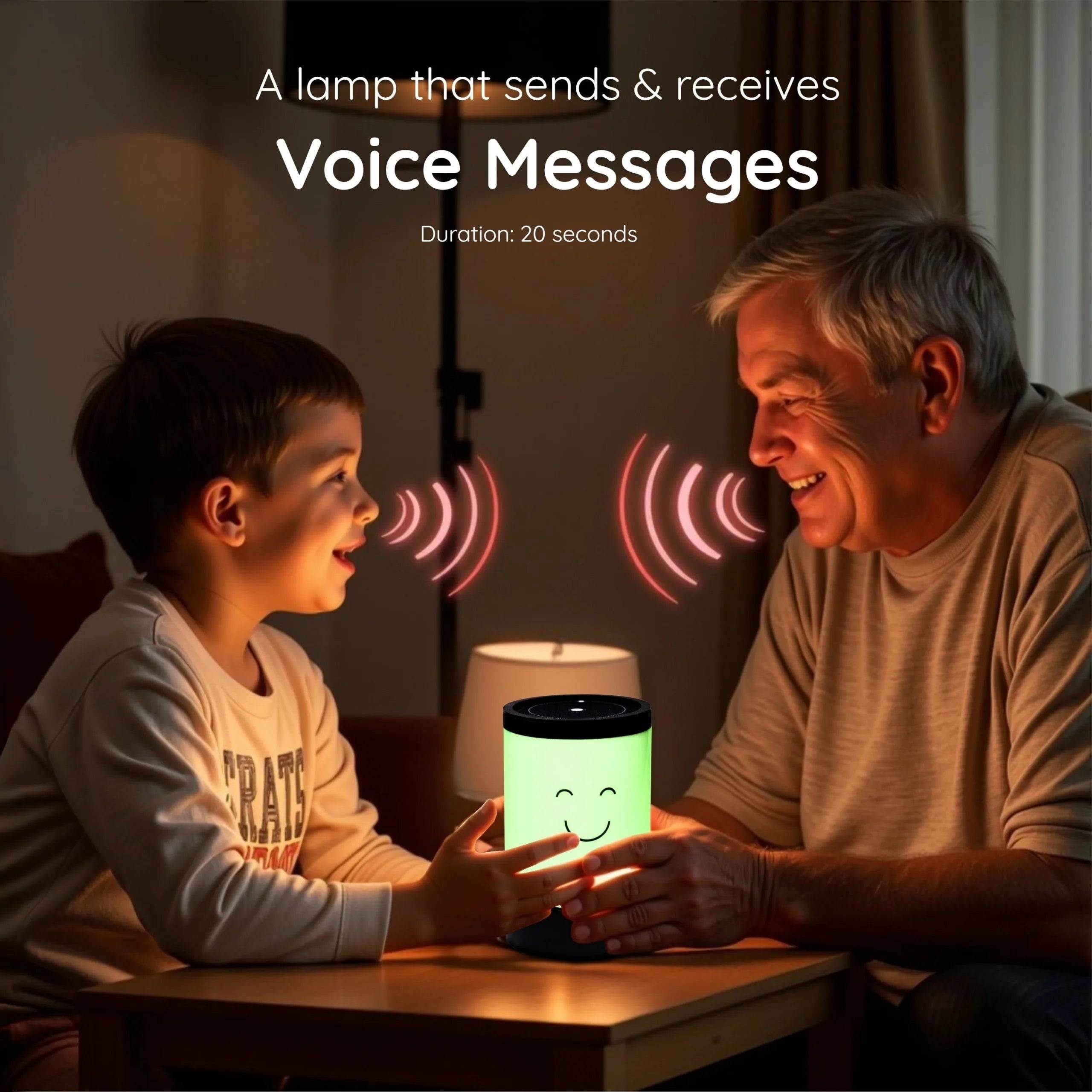 Telepathy Voicy - The Magical, Screen-Free Color & Voice Messenger for Kids (Ages 3-14)