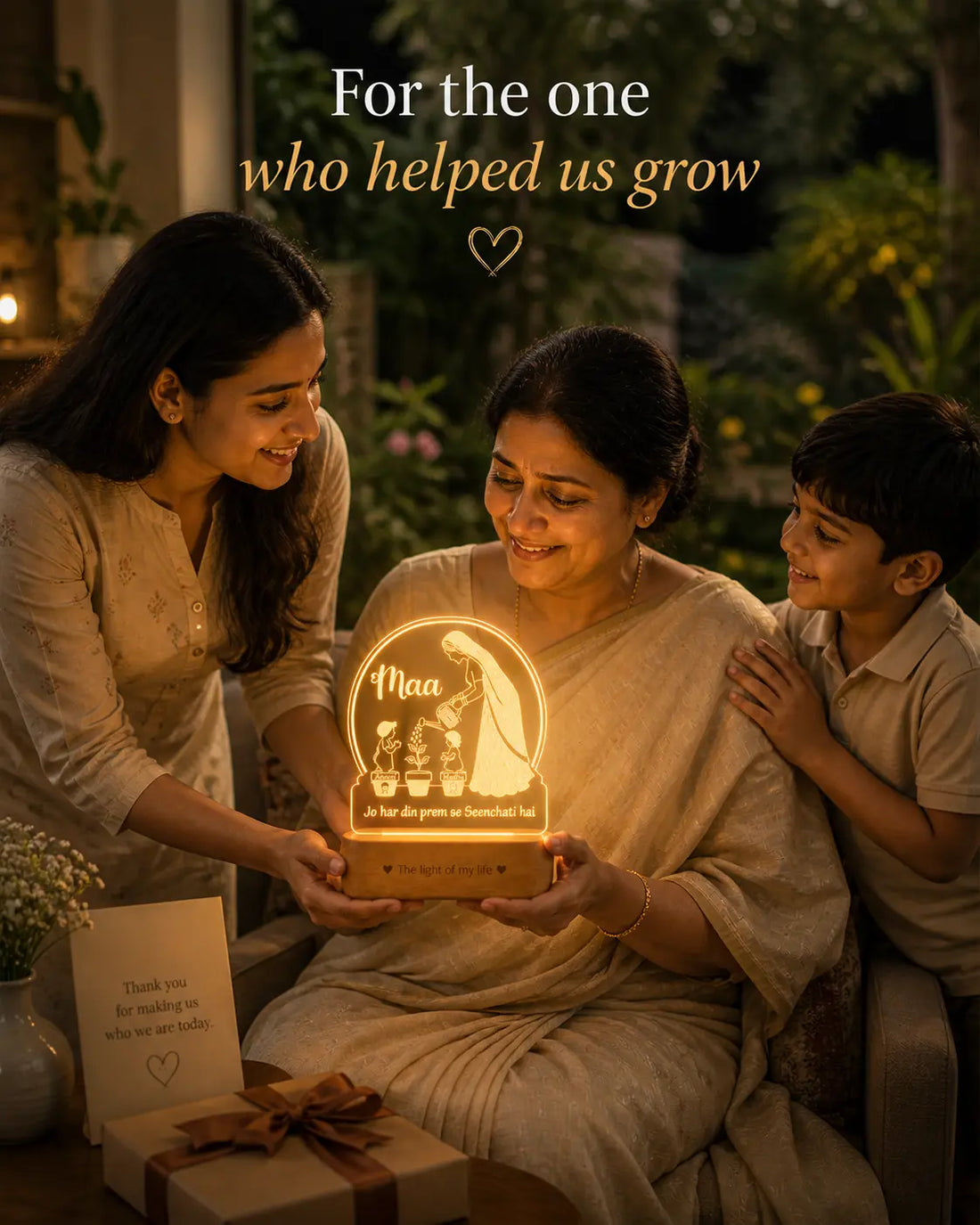 Mom – The One Who Makes Life Bloom | Creative Gift for Mom