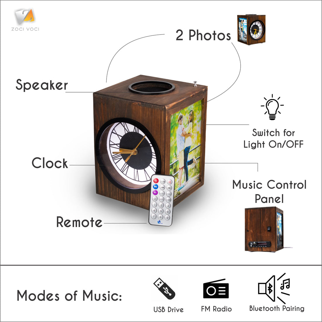 Harmony – World’s 1st Photo Lamp With Music System