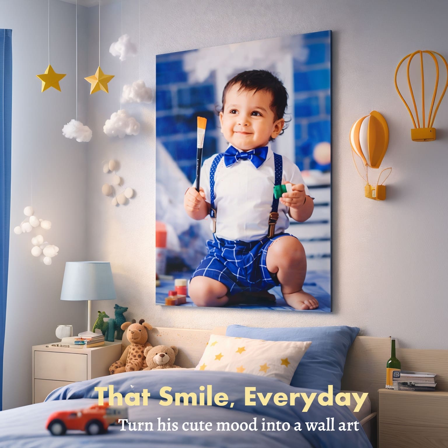 Acrylic Photo Frame for Wall – Frameless Glass-Like Premium Display | Modern Wall Mounted Family & Portrait Photo Frame