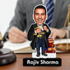 Lawyer caricature male - Best gift idea for lawyers